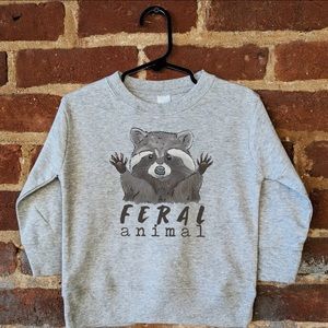 Barefoot Baby long sleeved tee. Farm animal children’s clothing unisex